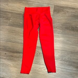 Women’s‎ Red Leggings with Butt lift technology Size S